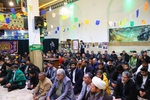 تصاویر/ مراسم جشن چهل وششمین سالگردانقلاب اسلامی ایران و جشن میلادحضرت علی اکبر(ع) با حضور مهاجرین افغانستانی مقیم قم