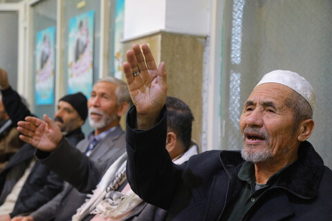 تصاویر/ مراسم جشن چهل وششمین سالگردانقلاب اسلامی ایران و جشن میلادحضرت علی اکبر(ع) با حضور مهاجرین افغانستانی مقیم قم