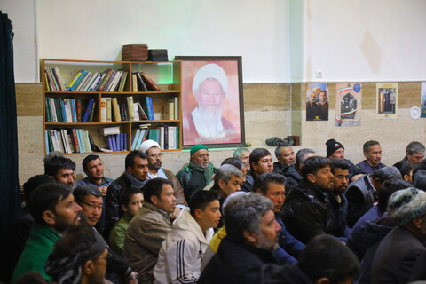 تصاویر/ مراسم جشن چهل وششمین سالگردانقلاب اسلامی ایران و جشن میلادحضرت علی اکبر(ع) با حضور مهاجرین افغانستانی مقیم قم