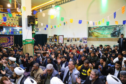 تصاویر/ مراسم جشن چهل وششمین سالگردانقلاب اسلامی ایران و جشن میلادحضرت علی اکبر(ع) با حضور مهاجرین افغانستانی مقیم قم