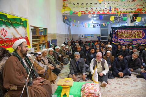 تصاویر/ مراسم جشن چهل وششمین سالگردانقلاب اسلامی ایران و جشن میلادحضرت علی اکبر(ع) با حضور مهاجرین افغانستانی مقیم قم