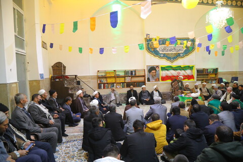 تصاویر/ مراسم جشن چهل وششمین سالگردانقلاب اسلامی ایران و جشن میلادحضرت علی اکبر(ع) با حضور مهاجرین افغانستانی مقیم قم