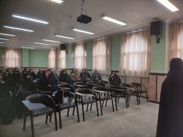 برگزاری جلسه آموزشی اهمیت مراسم حج ویژه بانوان عازم به سفر عمره مفرده