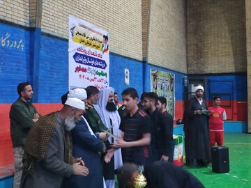 جام ورزشی و فرهنگی شهدای روحانی در زاهدان برگزار شد + عکس