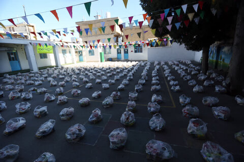 تصاویر| آیین تجلیل از شهردار شیراز و توزیع 400 بسته معیشتی موکب قشقایی ها