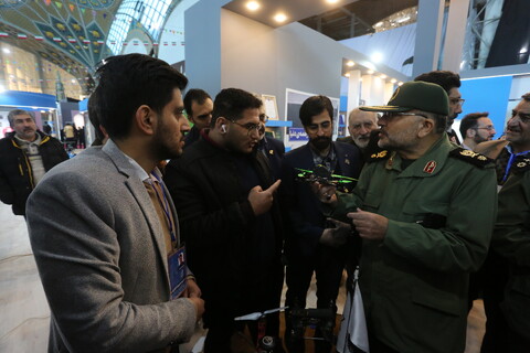 تصاویر / بازدید رئیس سازمان بسیج مستضعفین از نمایشگاه زاینده‌نور