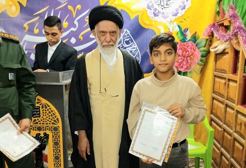 تصاویر/ تجلیل از نوجوانان پایگاه جوادالائمه(ع) شهر دیّر
