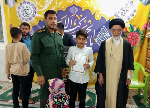 تصاویر/ تجلیل از نوجوانان پایگاه جوادالائمه(ع) شهر دیّر