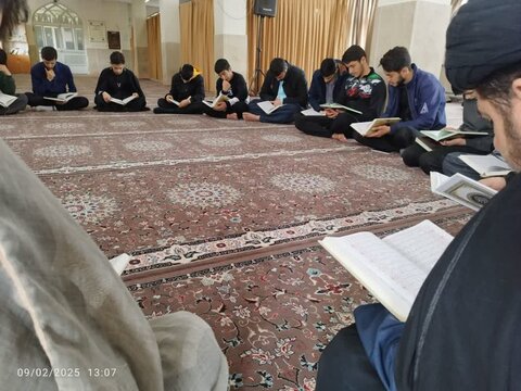 تصاویر/ برنامه های متنوع سیاسی، فرهنگی و مذهبی در مدرسه علمیه امام باقر (ع) کامیاران