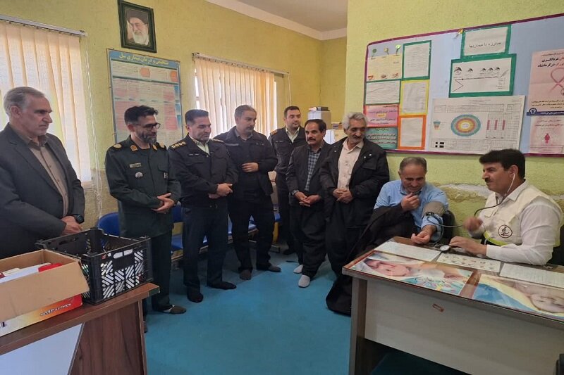 ارائه خدمات رایگان بهداشتی درمانی، توسط گروه های جهادی در بخش کوزران