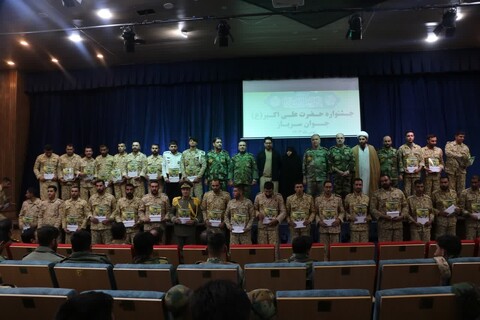 تصاویر/ جشنواره حضرت علی اکبر(ع) جوان سرباز در گروه 44 توپخانه نزاجا