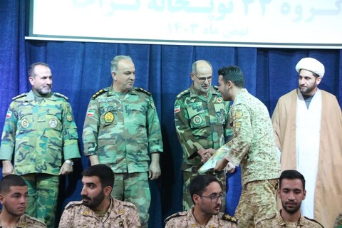 تصاویر/ جشنواره حضرت علی اکبر(ع) جوان سرباز در گروه 44 توپخانه نزاجا