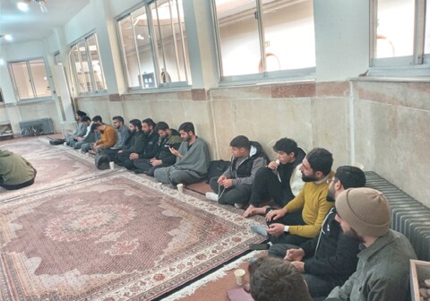تصاویر/ جلسه اخلاق طلاب مدرسه علمیه امام خمینی رحمه الله ارومیه