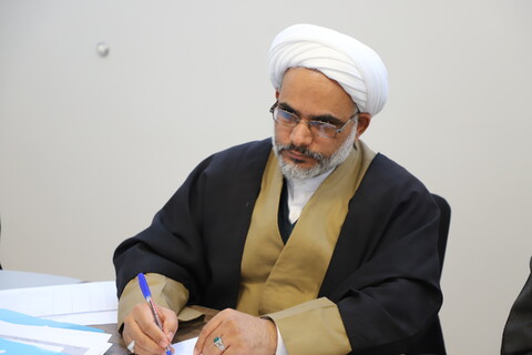 دیدار   مدیر منطقه ۲ حوزه قائم مقام در امور استان‌ها با کادر مدیریت حوزه علمیه استان