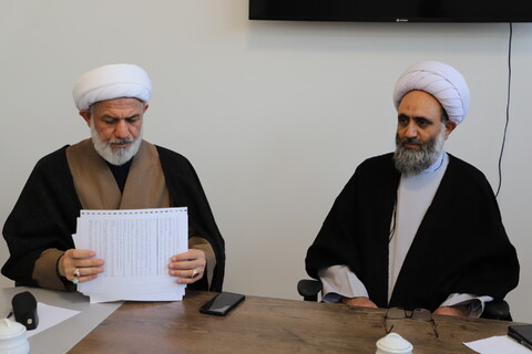 دیدار   مدیر منطقه ۲ حوزه قائم مقام در امور استان‌ها با کادر مدیریت حوزه علمیه استان