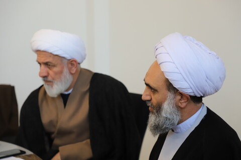 دیدار   مدیر منطقه ۲ حوزه قائم مقام در امور استان‌ها با کادر مدیریت حوزه علمیه استان