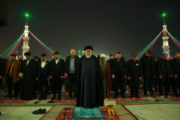 آغاز جشن میلیونی نیمه شعبان در مسجد جمکران