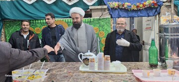 جشن نیمه شعبان در باشت | فعالیت ۱۵ روزه موکب فانوس بی‌نشان