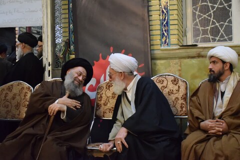 تصاویر / مراسم چهلمین شب ارتحال حجت الاسلام والمسلمین سید علی محمد موسوی جزایری (ره)