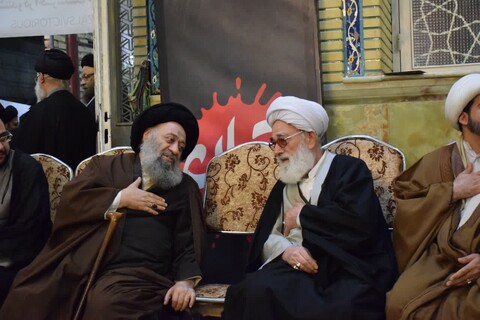 تصاویر / مراسم چهلمین شب ارتحال حجت الاسلام والمسلمین سید علی محمد موسوی جزایری (ره)