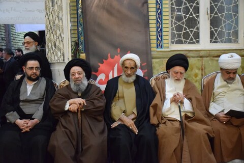 تصاویر / مراسم چهلمین شب ارتحال حجت الاسلام والمسلمین سید علی محمد موسوی جزایری (ره)