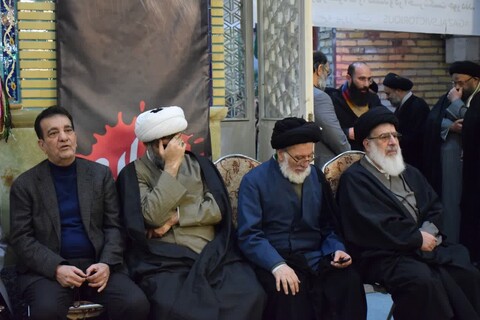 تصاویر / مراسم چهلمین شب ارتحال حجت الاسلام والمسلمین سید علی محمد موسوی جزایری (ره)