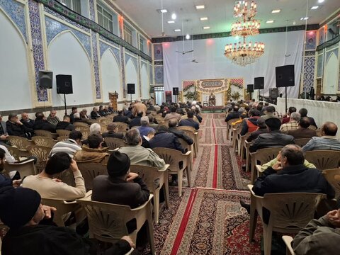 تصاویر/ سومين شب از ششمين همايش انتظار در هيأت شهدا درب يلان كاشان