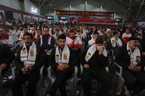 تصاویر / اولین یادواره ۴۰۰ شهید امدادگر استان اصفهان