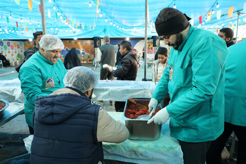 تصاویر / موکب امامزادگان استان قم در ایام نیمه شعبان