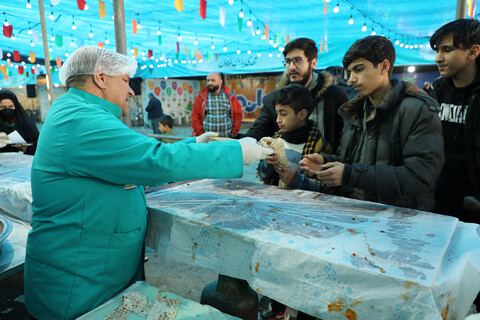 تصاویر / موکب امامزادگان استان قم در ایام نیمه شعبان