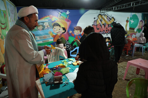 تصاویر / موکب امامزادگان استان قم در ایام نیمه شعبان