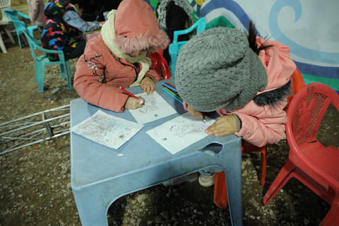 تصاویر / موکب امامزادگان استان قم در ایام نیمه شعبان