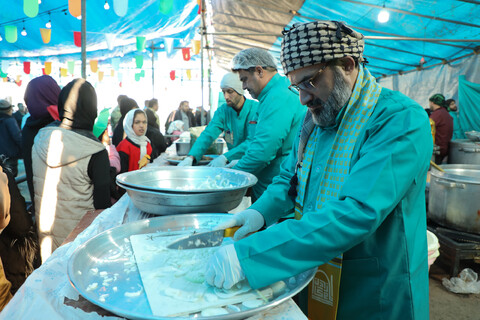 تصاویر / موکب امامزادگان استان قم در ایام نیمه شعبان