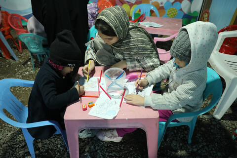 تصاویر / موکب امامزادگان استان قم در ایام نیمه شعبان