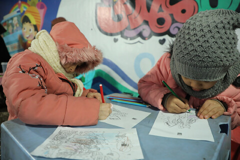 تصاویر / موکب امامزادگان استان قم در ایام نیمه شعبان