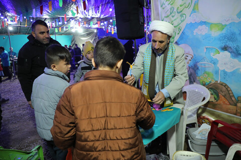 تصاویر / موکب امامزادگان استان قم در ایام نیمه شعبان