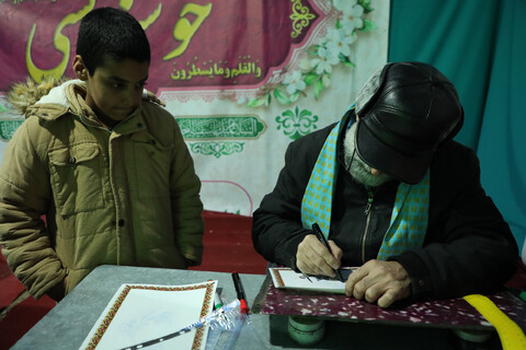 تصاویر / موکب امامزادگان استان قم در ایام نیمه شعبان