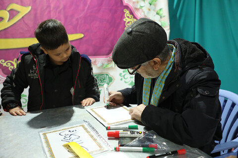 تصاویر / موکب امامزادگان استان قم در ایام نیمه شعبان