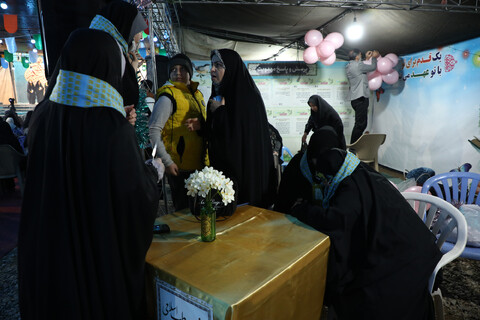 تصاویر / موکب امامزادگان استان قم در ایام نیمه شعبان