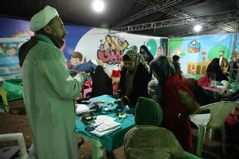 تصاویر / موکب امامزادگان استان قم در ایام نیمه شعبان