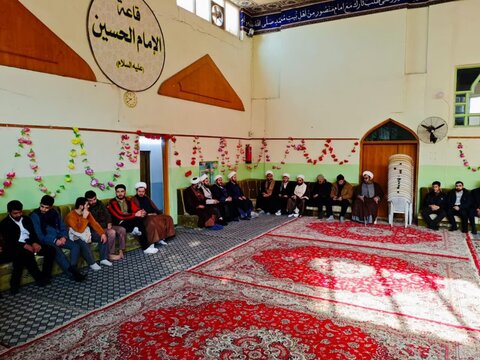تصاویر/ دیدار طلاب شهرستان میاندوآب با امام جمعه نجف اشرف