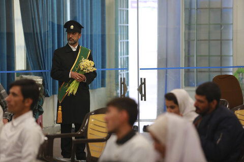 جشن ازدواج زوج‌های جوان در آستانه نیمه شعبان