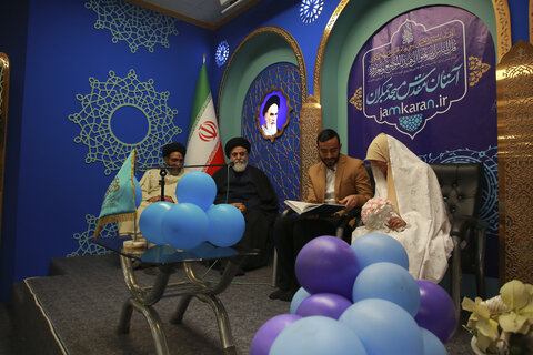 جشن ازدواج زوج‌های جوان در آستانه نیمه شعبان