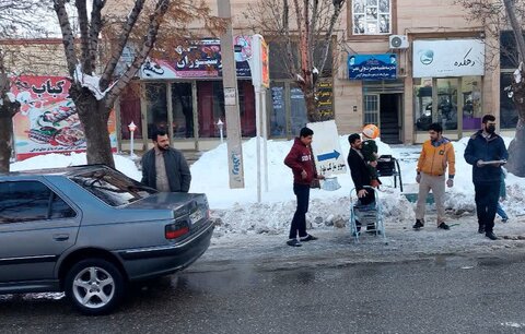 تصاویر/ایستگاه صلواتی مدرسه سفیران هدایت بیجار به مناسبت نیمه شعبان