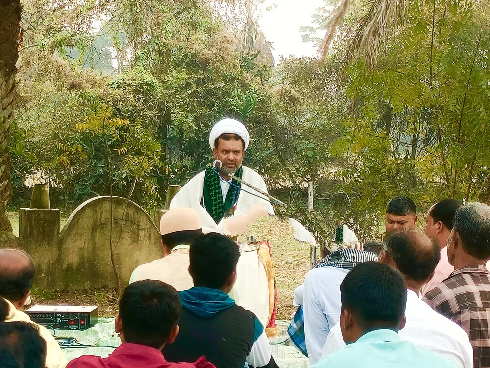 হুজ্জাতুল ইসলাম ওয়াল মুসলিমিন আলী জনাব মাওলানা হায়দার আলী কুম্মি সাহেব