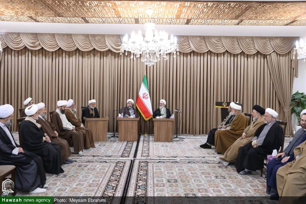 گزارشی از سفر آیت الله اعرافی به استان آذربایجان شرقی + تصاویر