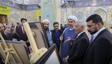برپایی نمایشگاه بین‌المللی خطاطی به مناسبت میلاد امام زمان (عج) در آستان مقدس امامین عسکریین (ع)
