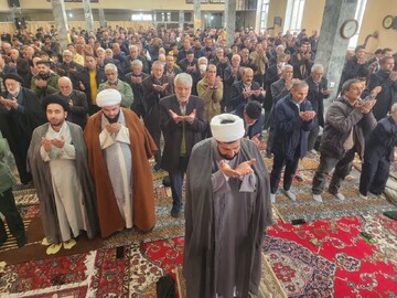 تصاویر/ آیین عبادی سیاسی نماز جمعه چایپاره