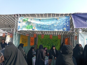 اجتماع بزرگ منتظران ظهور در مشهدالرضا به مناسبت میلاد امام زمان (عج) برگزار شد + عکس