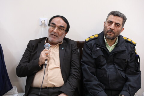 تصاویر/ جلسه مشترک استاندار و مسئولان استان آذربایجان شرقی با حضور آیت الله اعرافی